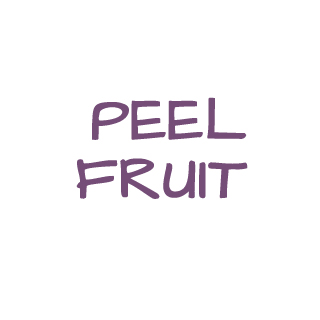 Peel Fruit